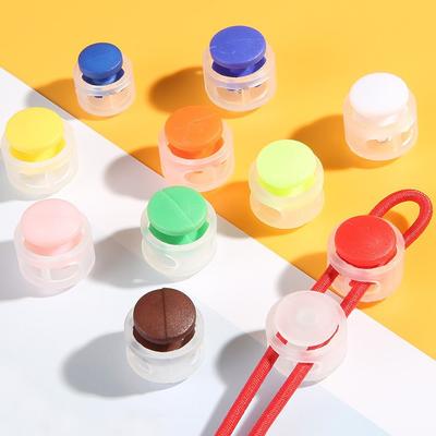 Farbe Feder Schnalle Schweinenase Schnalle Daunenjacke Fixiertes Elastikband Schnalle Schrumpf Schnürsenkel Hosen Schnalle Verstellknopf