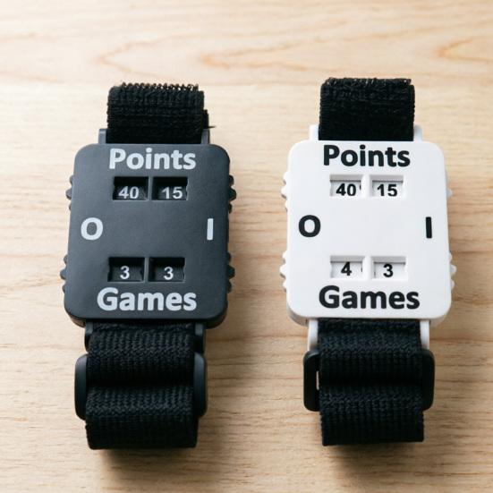 Tennis Score Counter Watch with Adjustable Wristband Portable Lightweight Pickleball Padel
