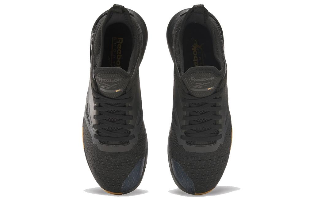 Men's Sneakers Reebok Nano Court Black Gum Black/Grey 6/Heritage Gold