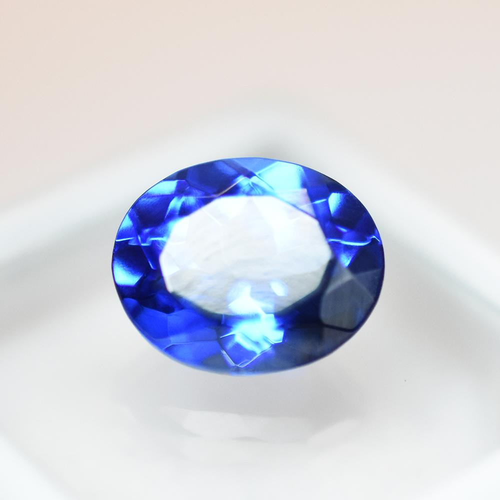 Natural Blue Sapphire Loose Gemstone 9x9mm Oval Cut for Her/Him September Birthday Birthstone