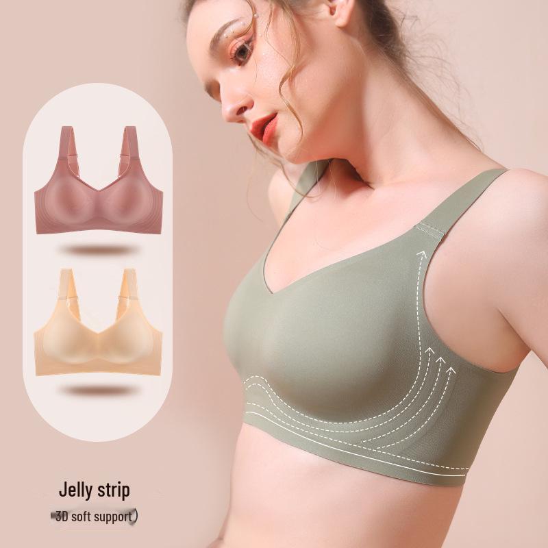 High-Quality Seamless Soft Support Adjustable Wireless Bra for Women