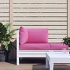 VidaXL Coussins de palette 3 pcs rose tissu Oxford 361790