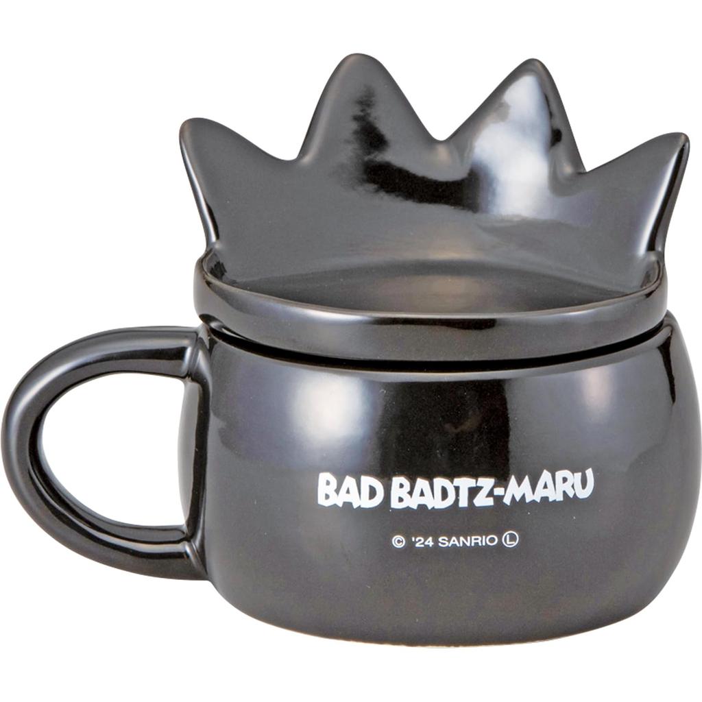 Sanrio 3D Mug with 12 x Mug with Birthday san4555 "Bad Badtz-Maru" Lid, Approx. 300ml, Approx. 12cm, Tableware, Collectibles, Lid, Gift,