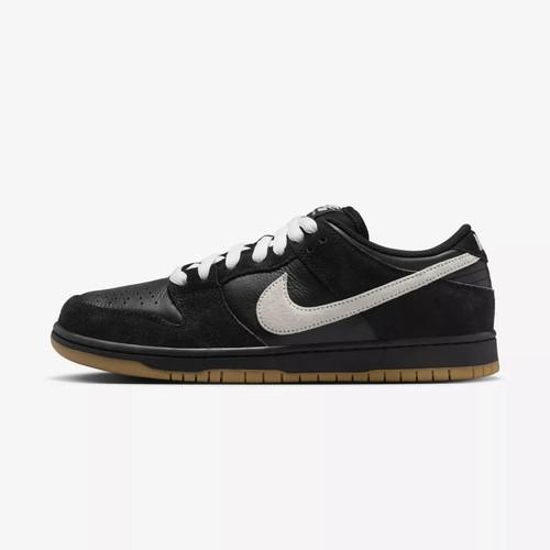 Nike SB Dunk Low Pro Black White Gum HF3704-003 Men's Size