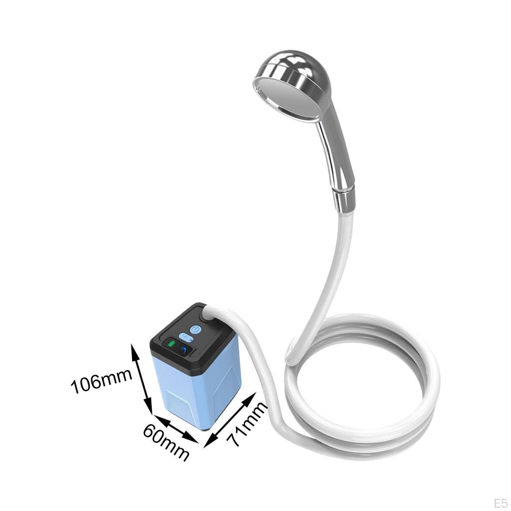 Electric Outdoor Shower Portable Handheld Camp Camping for Travel
