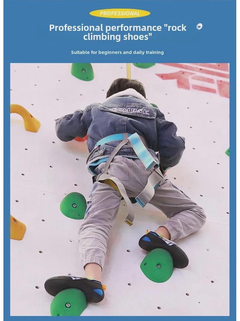 Kinder Profi Rutschfest Atmungsaktiv Indoor Kletterschuhe für Anfänger