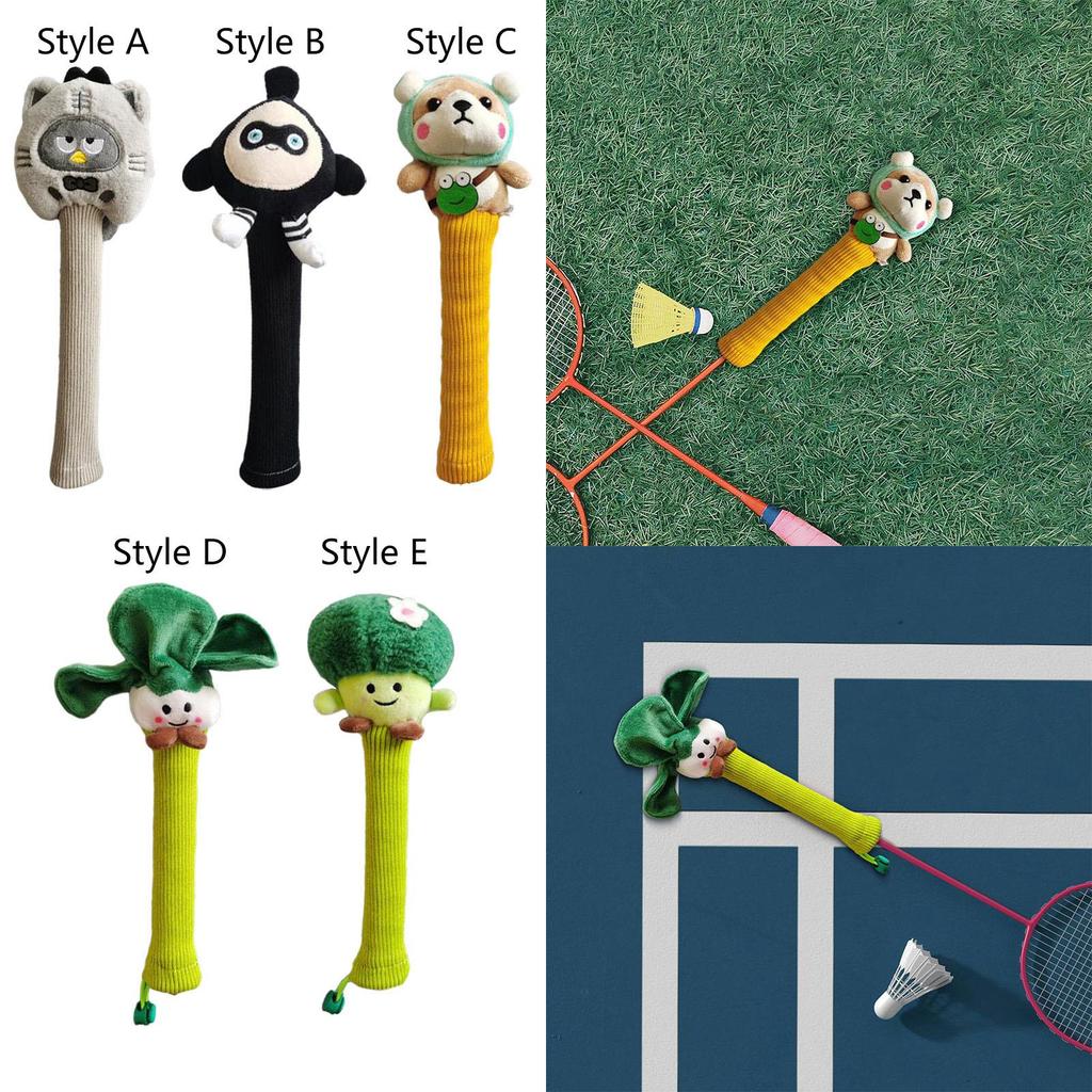 Badminton Racket Handle Cover Handcraft Gift Racket Handle Protective Cover