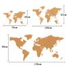 Cork World Map Puzzle Toy World Travel Footprint Po Background Wall Board With Adhesive Map Puzzle Toy Set Gift For Children