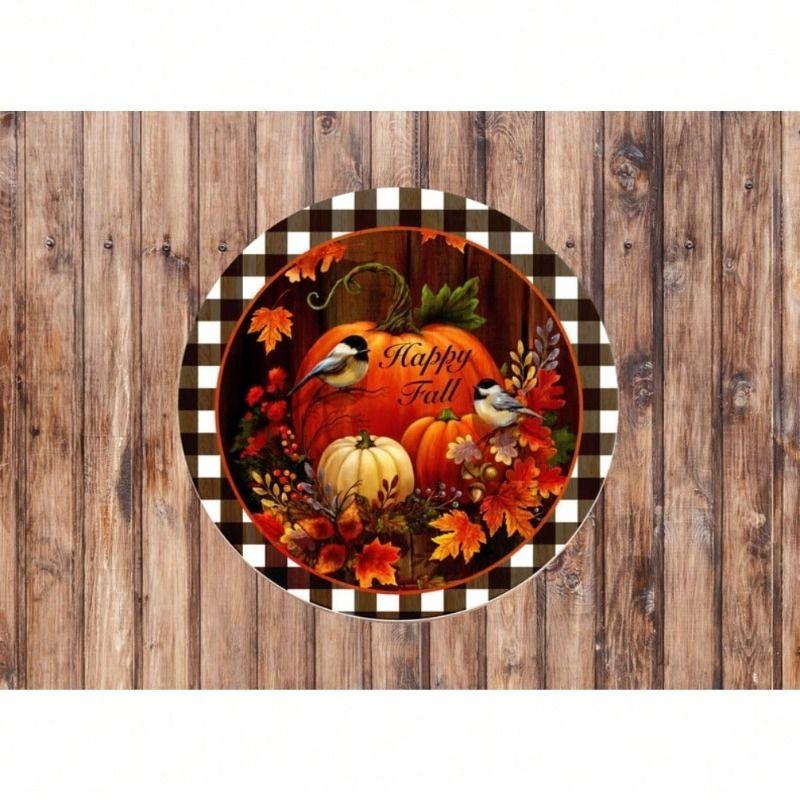 Decorative Metal Wall Art Sign 20x20 Cm Retro Tin Poster