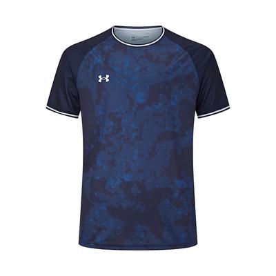 Casual Sports Jersey Raglan Crew Neck Breathable Short Sleeve T-Shirt Unisex Tops Navy-Blue 25500513-409