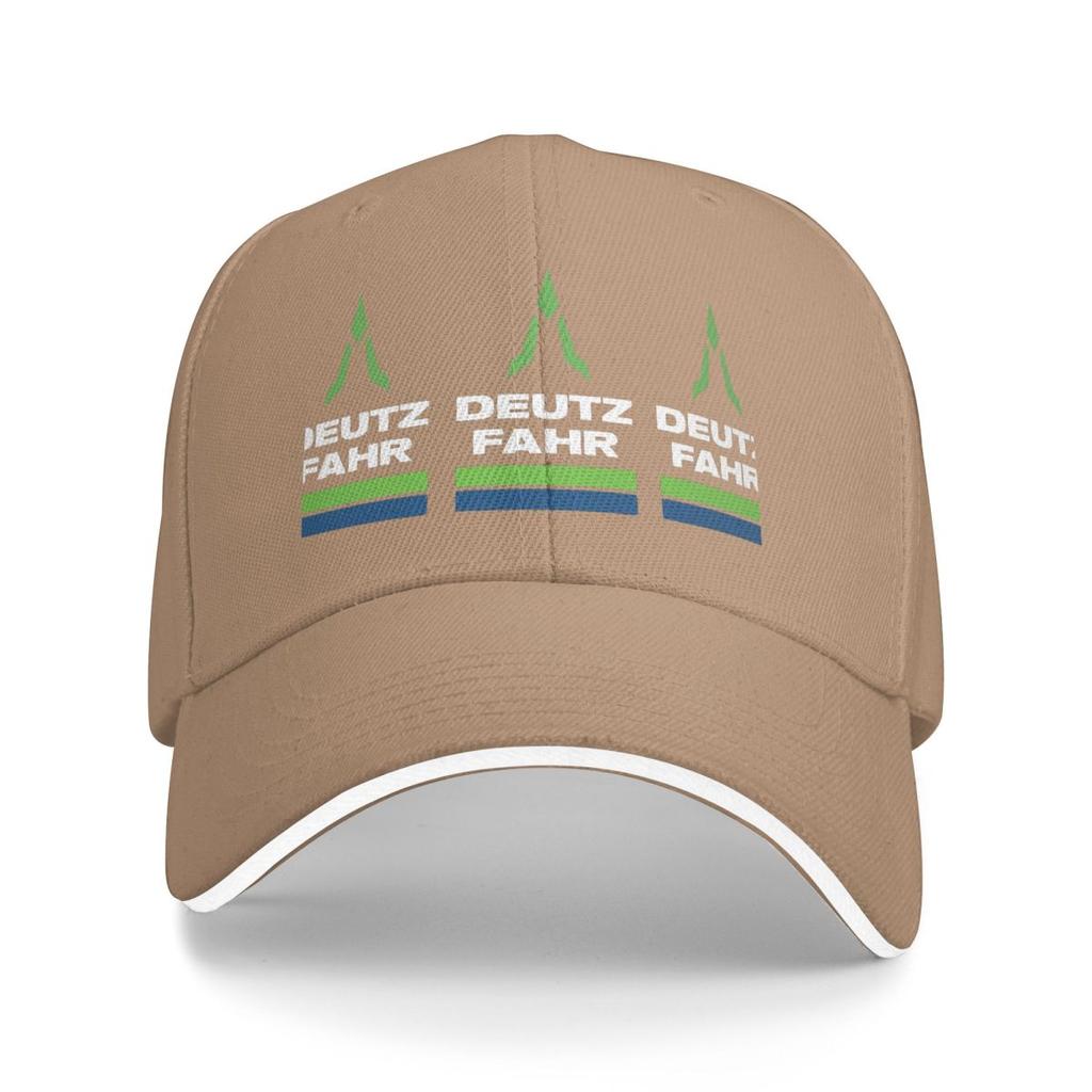 Unisex Baseball Hats Deutz Fahr Logo Merchandise Essential  Summer Sports Baseball Caps Hip Hop Cap Casquette Polychromatic Hats