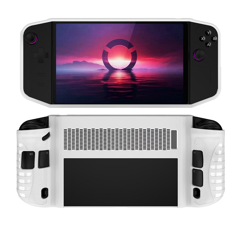 TPU Soft Case for Lenovo Legion Go Handheld Game Console Protective Cover Screen Protector Tempered Glasses Set For Legion Go