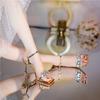 Fashion One word diamond gold square toe sandals for women's summer 2025 new open toe shoes
