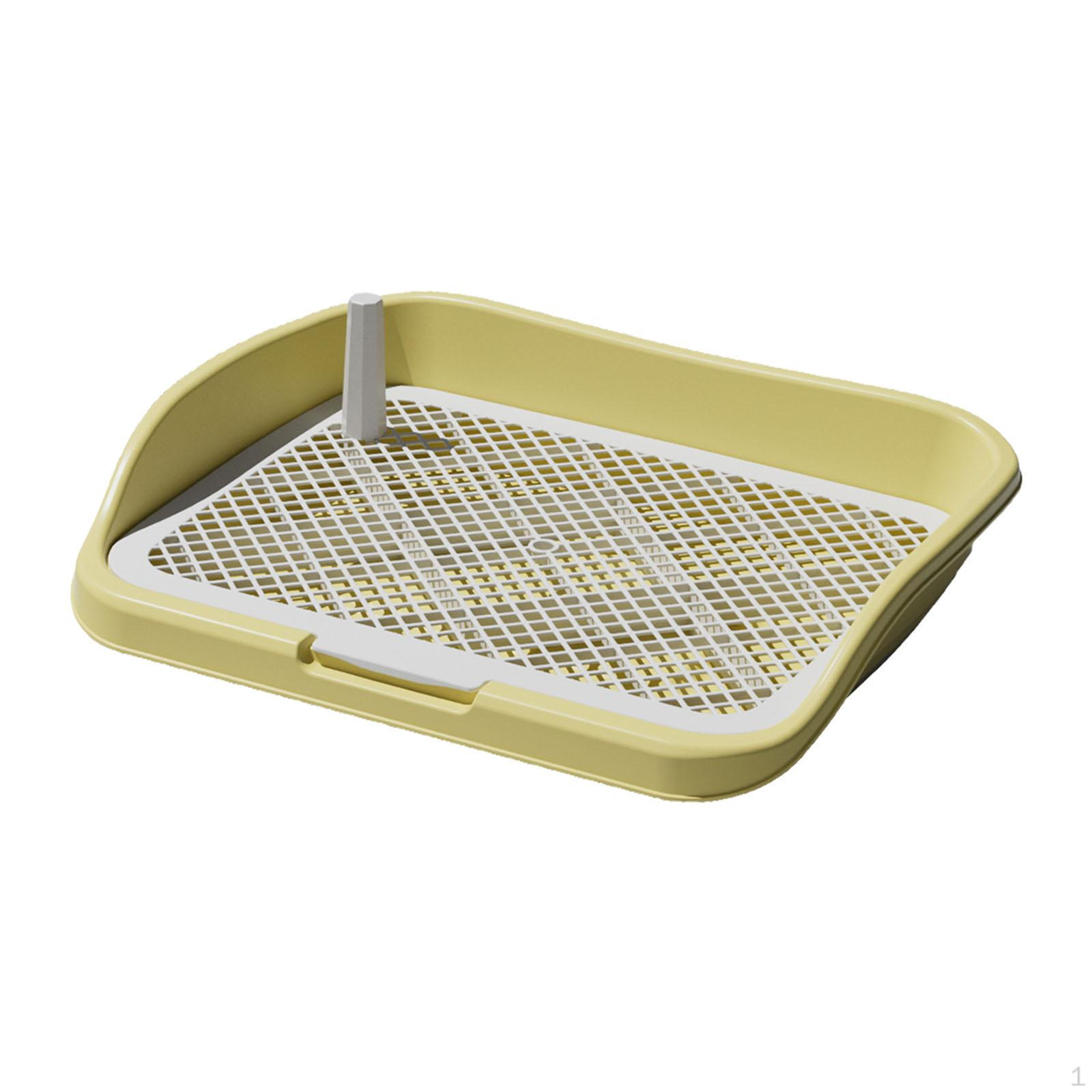 

Dog Pee Holder, Toilet, Potty Tray, Training Pad for Household, Hospital, Garden жовтий