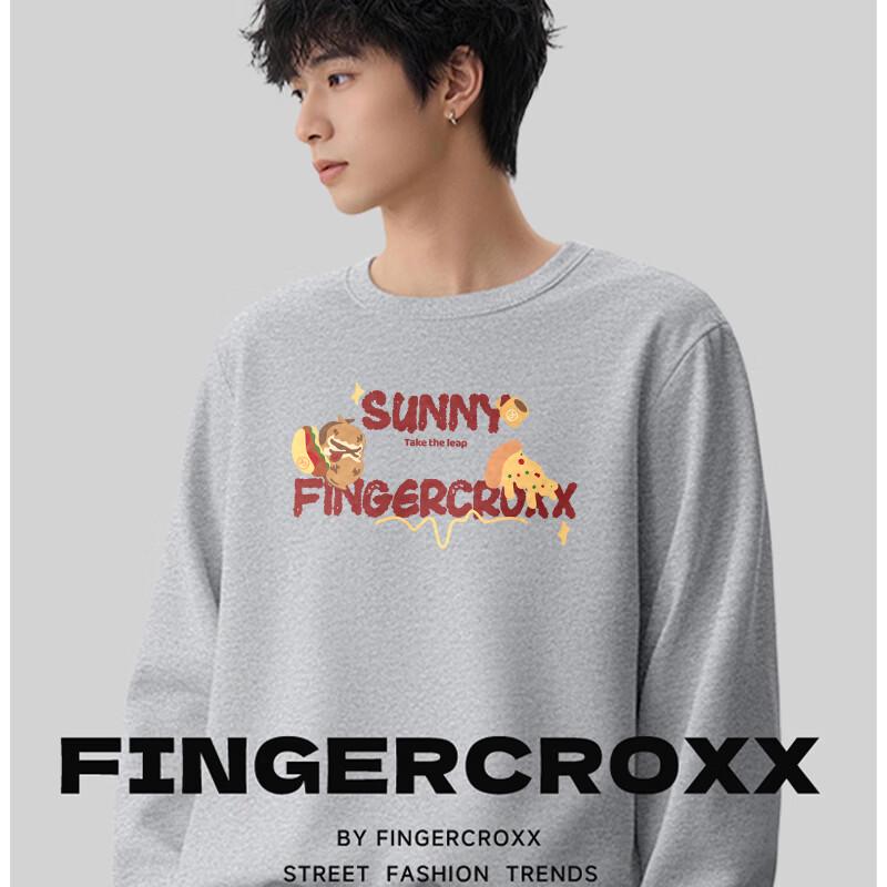 Fingercroxx IT Men's Casual Crewneck Sweatshirt