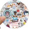 50 Cartoon Veterinary Graffiti Stickers Personalized Decorative Suitcase Pen Guitar Notebook Waterproof Explosive