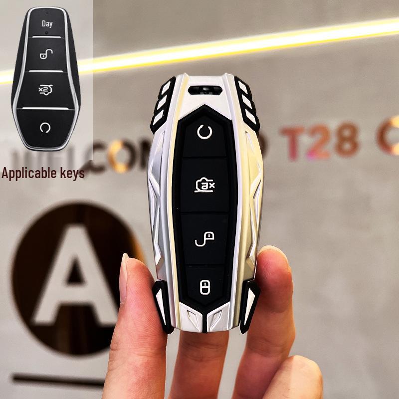BYD Han Key Fob Cover for DMP Dolphin, Seal EV, Yuan Pro, Tang, Qin, Song Plus DMI Cars