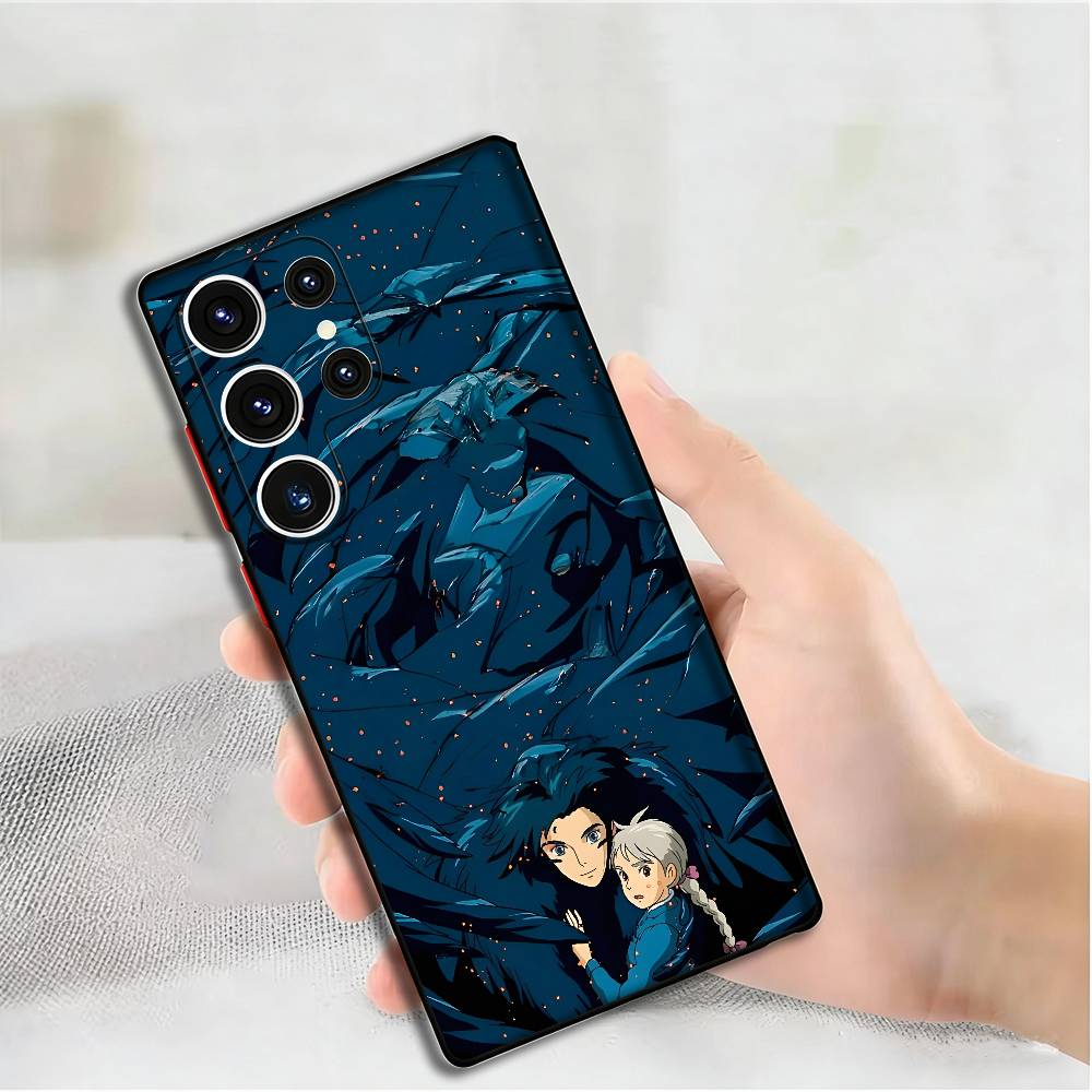 Anime S-Sophie H-Howl Phone Silicone Case for Samsung S24 22 20 23 21 20 Ultra Plus Lite 5G Print Cover