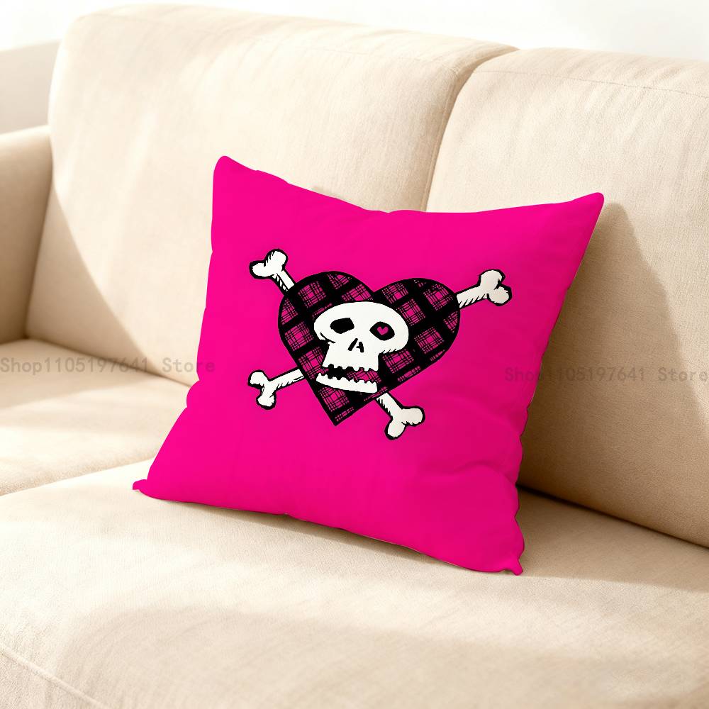 A-Avril Punk L-Lavigne Pillow Case For Sofa Decor Car Office Room Printing Cushion Cover Decorations and Protector