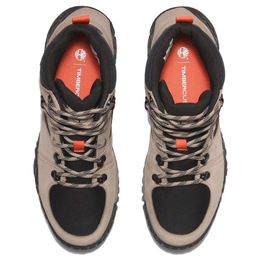 Timberland Motion Scramble Comfortable Lightweight Slip Resistant Durable Mid Top Outdoor Functional Shoes Men Shoes Gray Brown A6DD1EN5