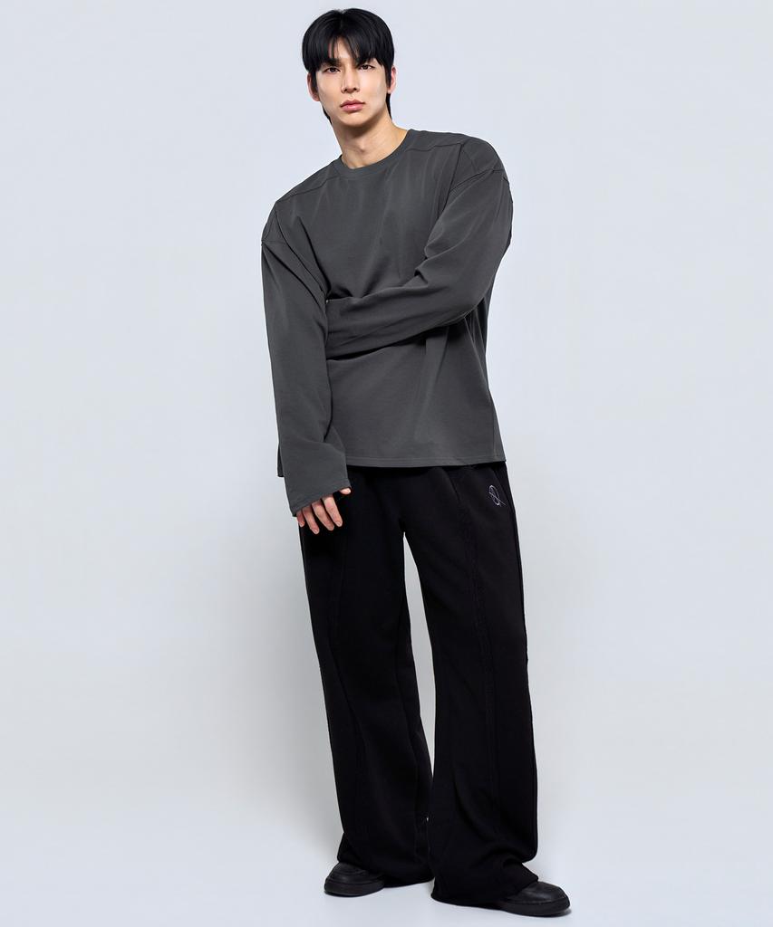 Pijikeolgameoncheu P2617 Double Track Wide Pants [3 Colors]