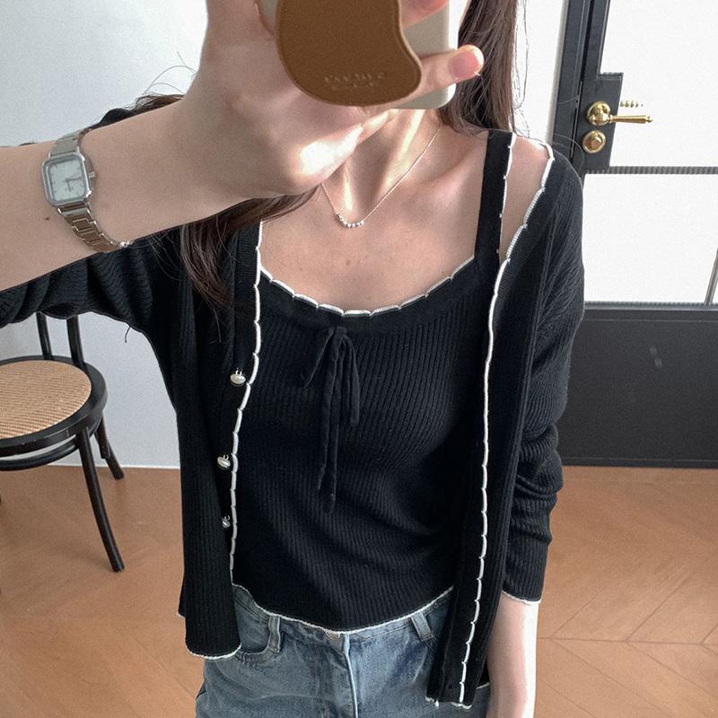 Women's Lightweight 50% Wool 50% Mulberry Silk Cardigan - 4-Season Versatile Knitwear for All-Year Comfort & Style