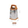 6 In 1 Stainless Steel Food Grater Slicer Portable Multi-Functional Kitchen Tool for Home Cooking Outdoor Camping BBQ Food Prep