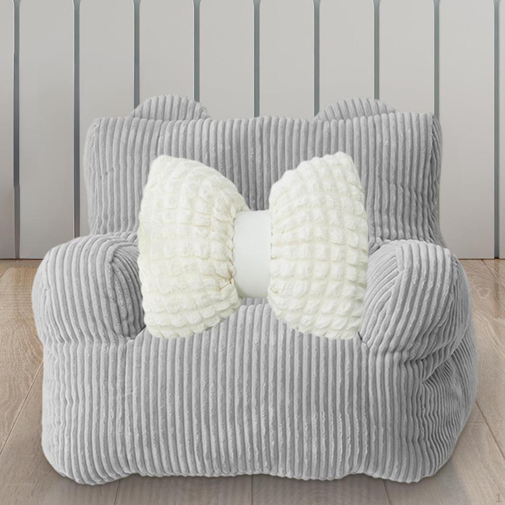 Bow Cushion for Living Room And Office Seating Decorative Throw Pillow