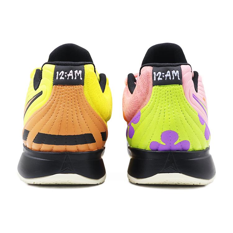 Nike Scarpe da Basket Ja Morant 2 Alte Unisex Giallo Rosa FD7327-100(Team91-Ja2 )