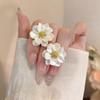 Elegante Harz Fee Blume Stud Ohrringe Für Frauen Süße Einfache Blume Ohrringe Mode Koreanische Hochzeit Romantische Schmuck Geschenke