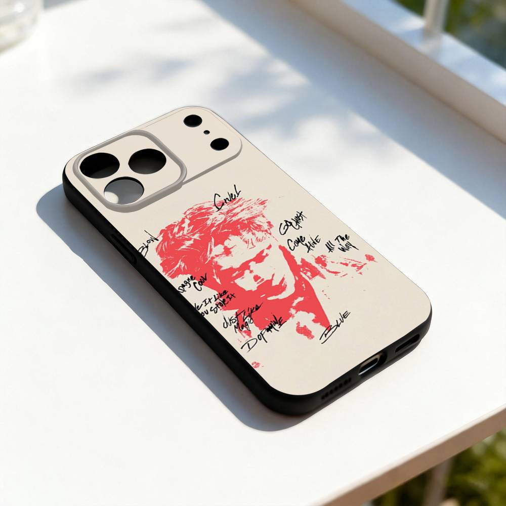COOL J-Jackson Wang Phone Case For iPhone 17,16,15,14,13,12,11,Pro,Max,Plus,E,SE4,Air,Mini Black Soft Cover