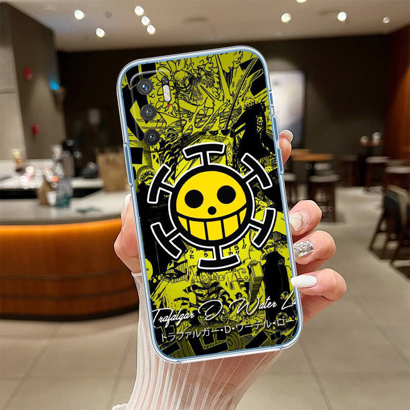 One Piece Law Phone Case for Motorola Edge 20 30 S30 40 50 Fusion Lite Plus Pro Ultra Neo One Action Zoom Hyper Power Macro Vision