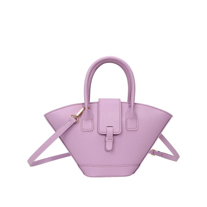 

Large-capacity fashion temperament commuter bag woman, summer new simple trendy and versatile single shoulder oblique bucket bag фіолетовий
