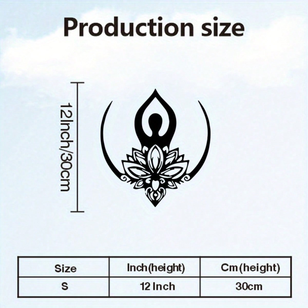 Lotus Zen Metal Wall Art Vintage Iron Openwork Meditation Decor Buddhist Inspired Gift for Yoga Studio разноцветный