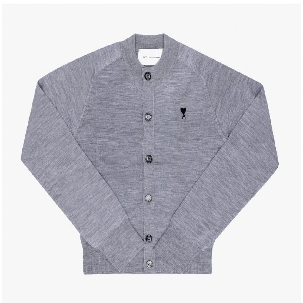Ami Damen S Cardigan Kleines Herz Logo 0504 Fkc386 Kn0039