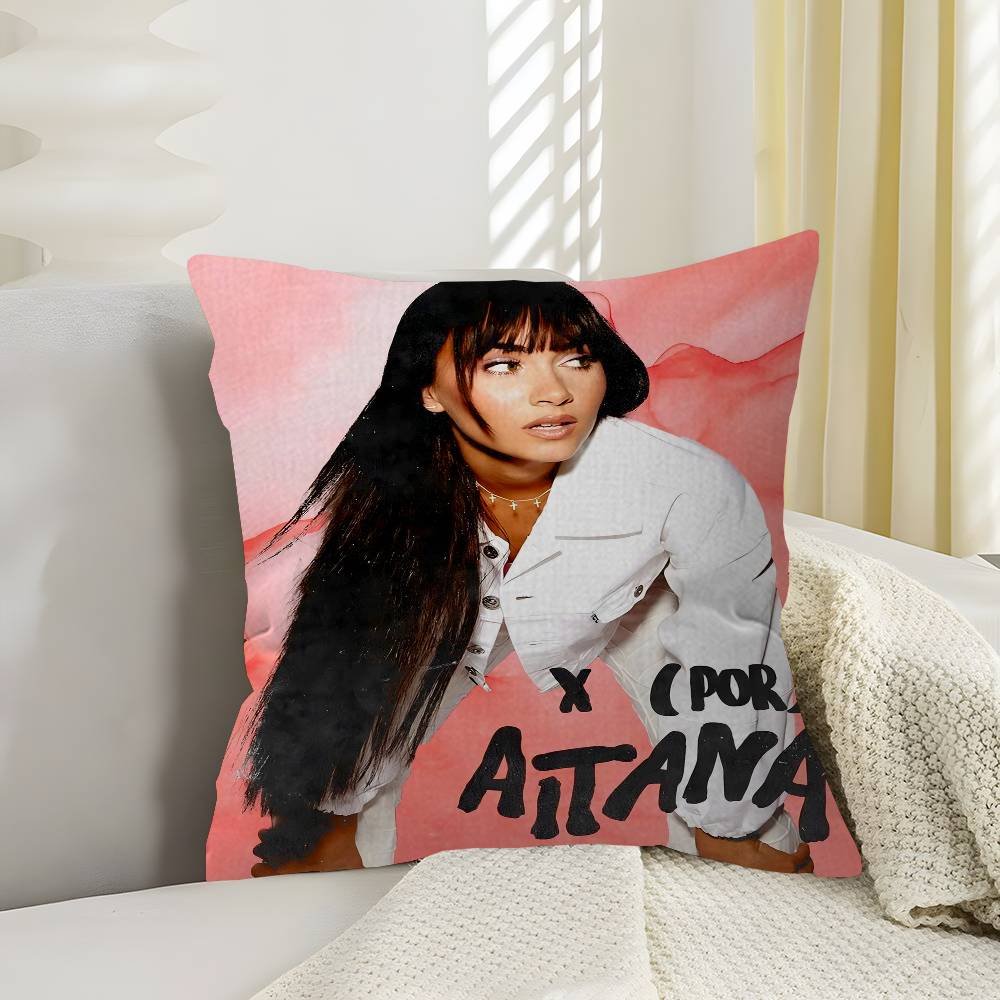 Singer AAaliyah Cushion Cover Pillow Cover Decor Pillowcase Printed Cushion Case for Couch 30x30 cm