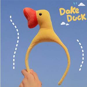 Anime Super Cute Crab Headband New Dinosaur Design Hairband Hair Clip Accessory for Women and Men Funny Cartoon Style