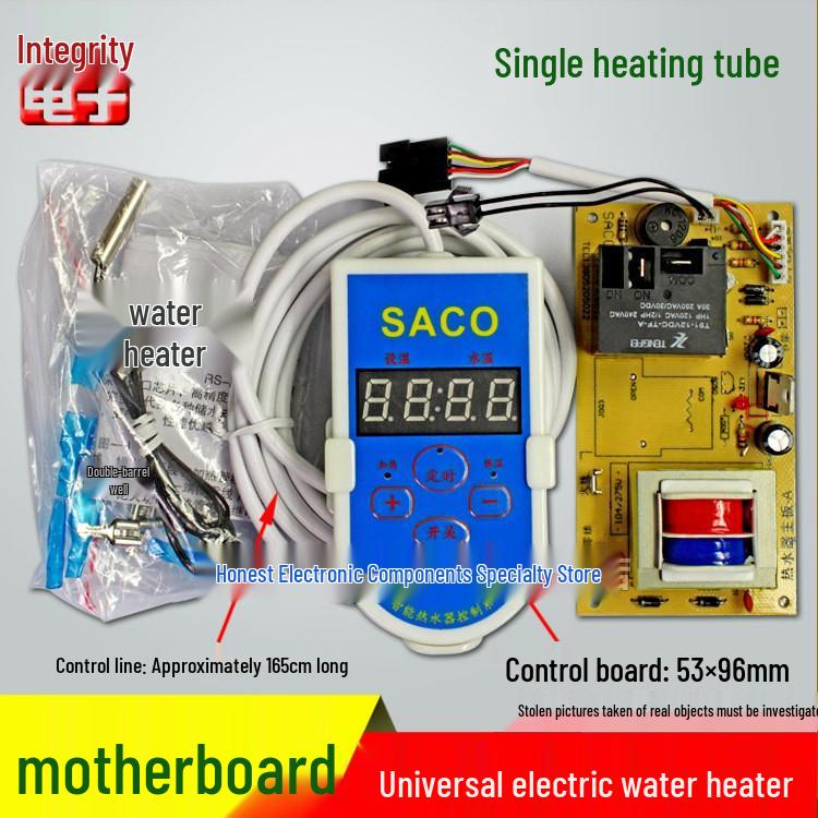 Universal Control Board for Electric Water Heater with Single/Double Pipe and Leakage Protection