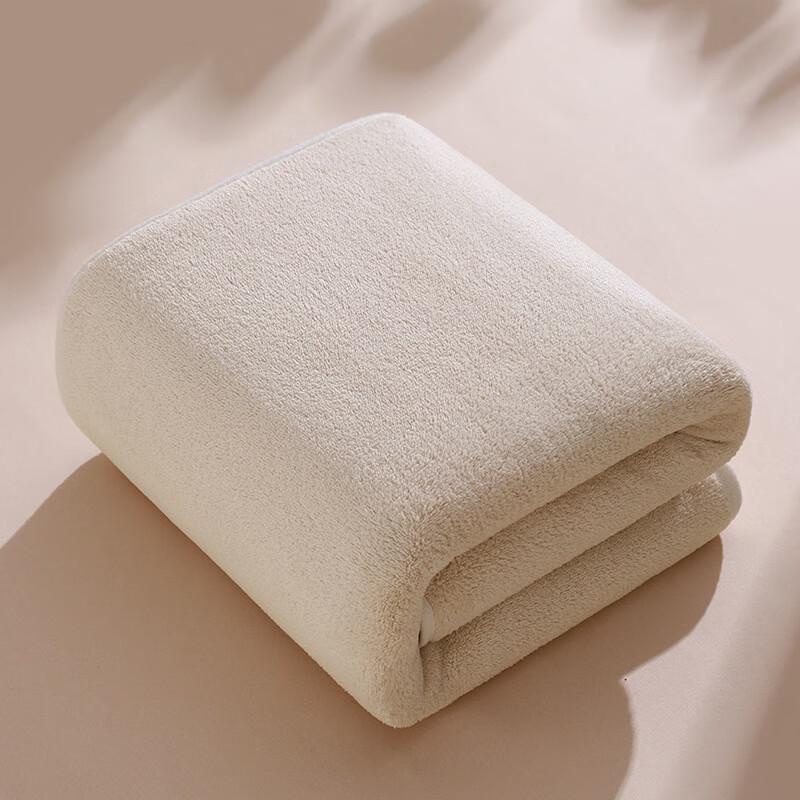 Jingyu Coral Fleece Bath Towel Set