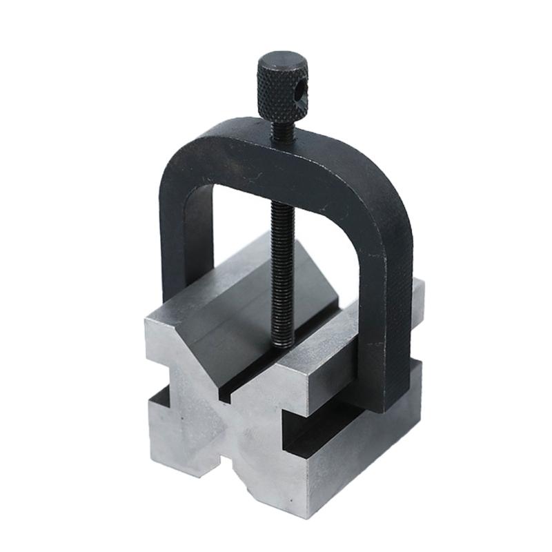 V30 V35 Practical V Shaped Clamp Home Accessory for Stable Workpiece Holding In Complex Machining Environment Use