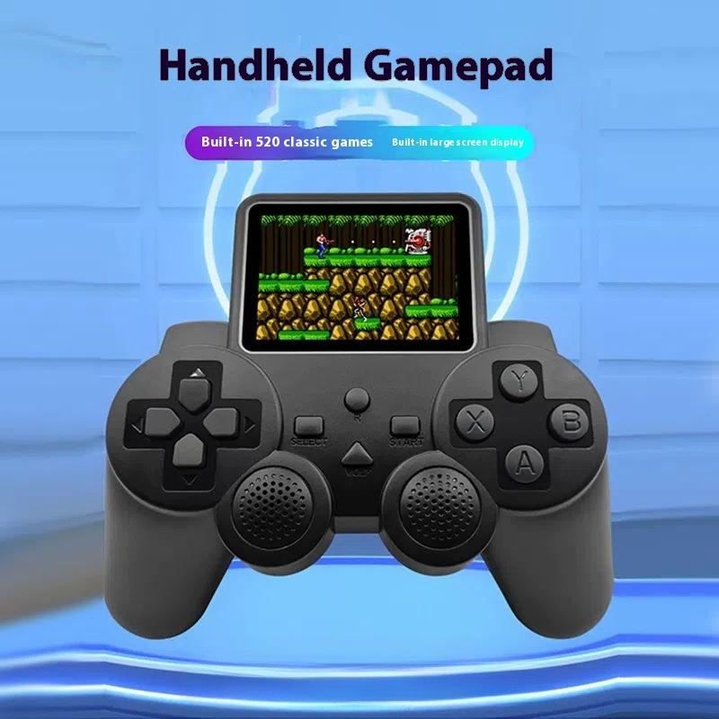 

S10 Мини-игровая консоль с джойстиком 520 Классических ностальгических аркадных игр Портативная игровая консоль для двух игроков S10 Black - Doubles