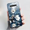 Printing Pattern Case For LG Q61 / LG K61 / LG Q70 Cover Fundas Soft Silicone Black Shell Cute Flower Cartoon Casing Coque Capa
