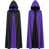 Vampire Hooded Cape Halloween Witch Cloak Cosplay Masquerade Costumes