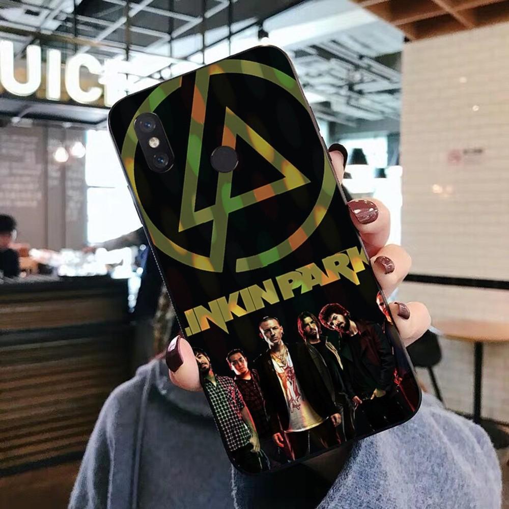 Band L-Linkin Cool P-Park Phone Case For Xiaomi Mi 5X 8 9 10 11 12 lite pro 10T PocoX3pro PocoM3 Note 10 pro lite
