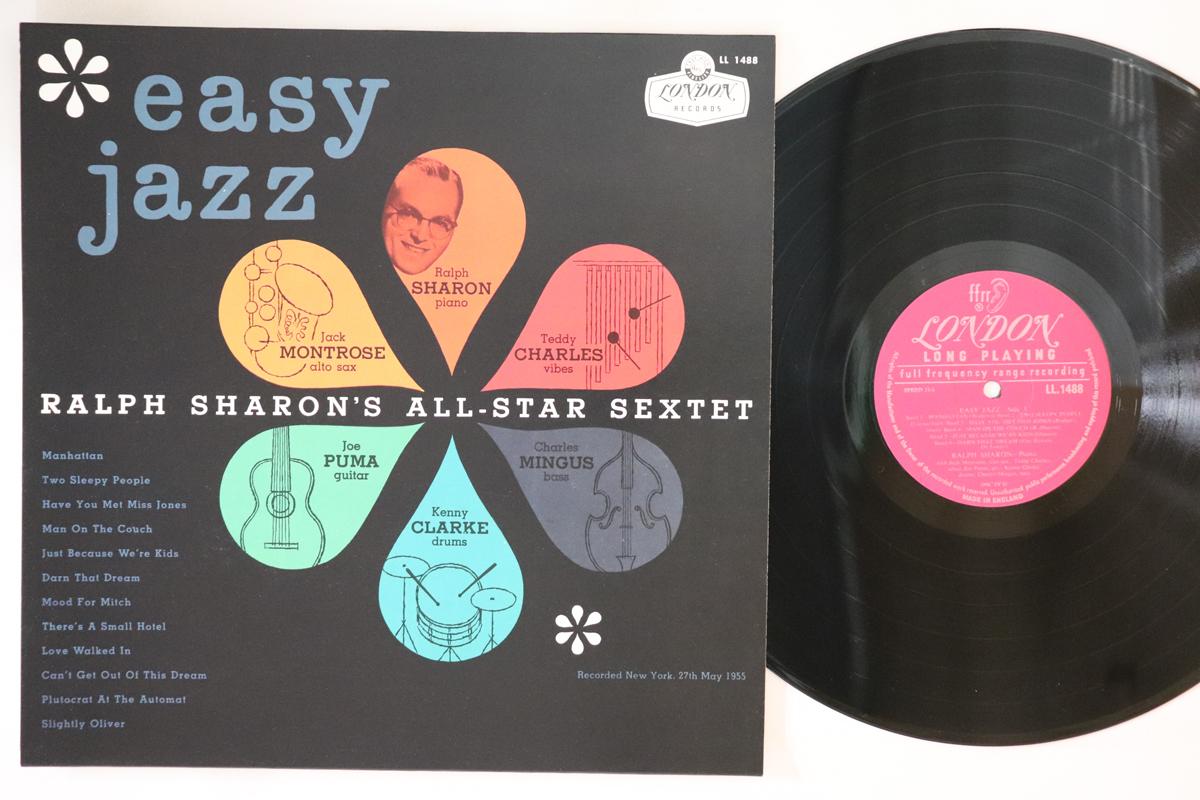 

LP Record RALPH SHARON - Easy Jazz LL1488 LONDON US Jazz Used
