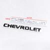 1pcs Chevrolet ABS Car Rear Letter logo sticker Rear Bumper tail door trunk sticker car rear Emblem sticker styling Accessories
