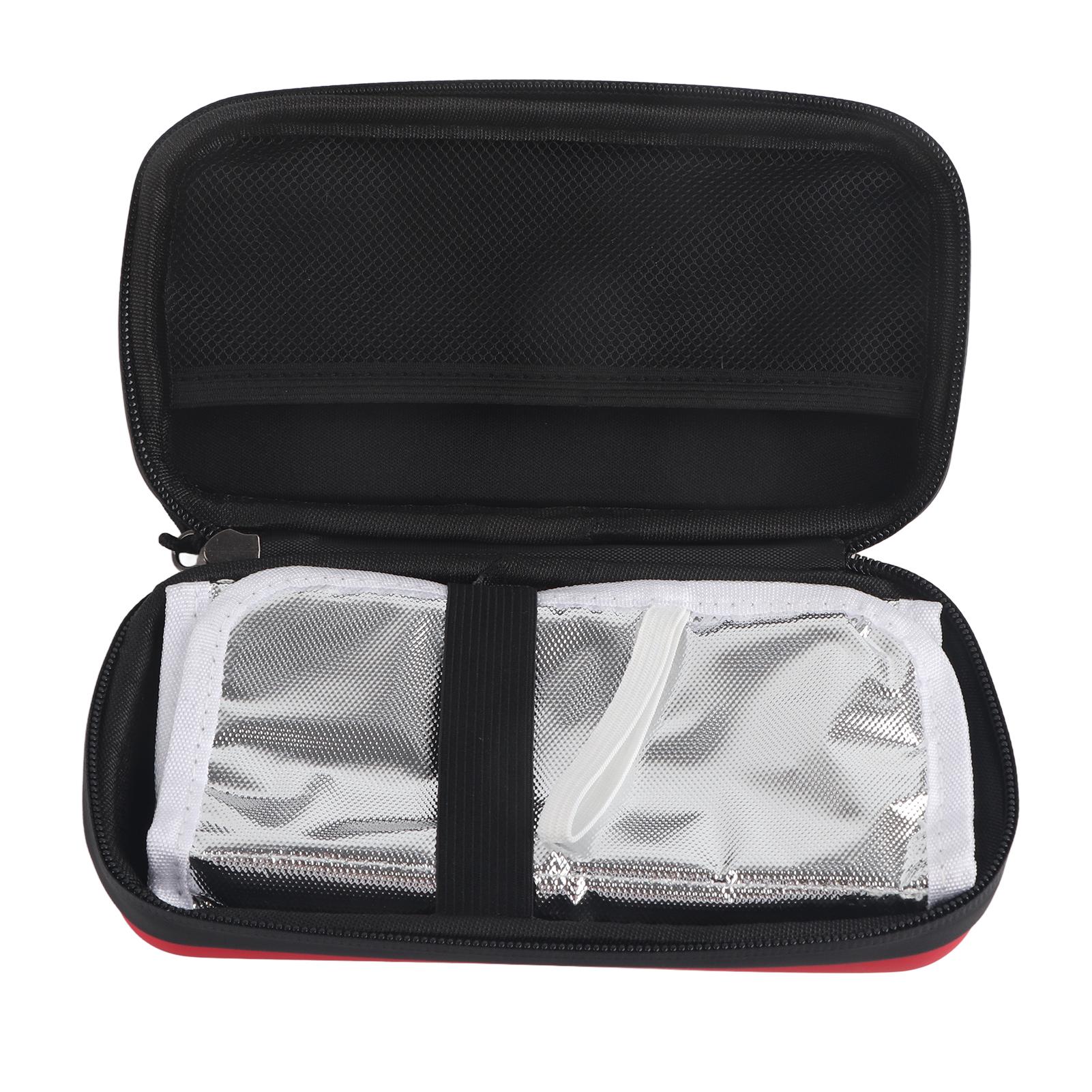 

Portable Diabetic Insulin Cooler Bag Organizer Medical Insulation Cooling Travel Case Red