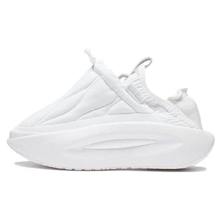 Li-Ning Yunyou Fluffy Textile Low Casual Shoes Women Off White AZGS146-1 35.5