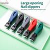 Large Jaw 8Mm Openning Nail Clipper Thick Hard Special Nail Cutter Stainless Steel Manicure Tools Toe Cutter Trimmer Anti-Splash