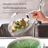 Stainless Steel Drain Basket: Triangle Rack for Fish Tanks, Dishwashing, and Fruit & Vegetable Washing